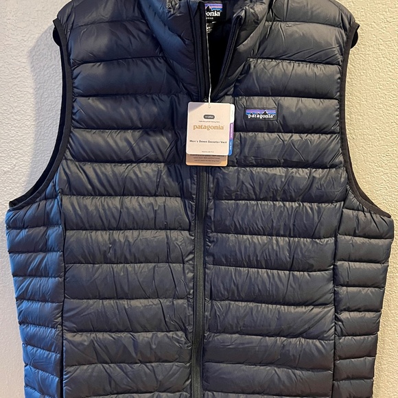 Patagonia Men's Down Sweater Vest - XL - Black